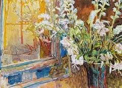 Joseph Francis Plaskett, Untitled - Summer Flowers, 1954, oil on canvas