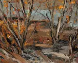 William Lewy Leroy Stevenson, October Landscape