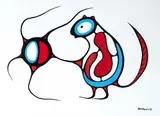 Isaac Bignell, Untitled - Squirrel, 1980, watercolour on paper