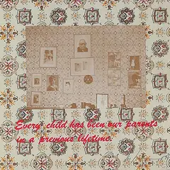 Every Child Has Been Our Parents In A Previous Lifetime #152/200 by G. Levine, 1986, colour lithograph on paper, sold Nov 2007
