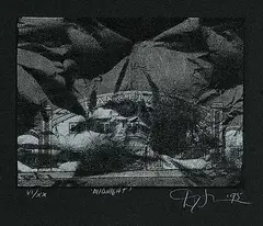 David Thauberger, Midnight #VI/XX, 1995, colour silkscreen on paper