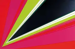 Rita Letendre, Combination #2/40, 1991, colour silkscreen on paper