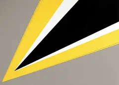 Rita Letendre, Silver Space #2/20, 1972, colour silkscreen on paper