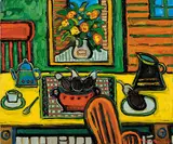 Pierre Bedard, Aubergine, oil on canvas