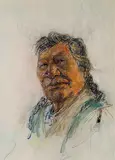 Nicholas Raphael de Grandmaison, Untitled - George McLean, Walking Bufalo