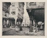 Clarence Gagnon, Rue des Cordeliers