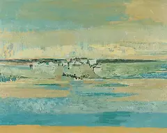 John Koerner, Untitled - Mystical Landscape, 1964, oil on canvas