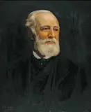 Victor Albert Long, Untitled - Portrait of a Distinguished Man, 1927, oil on canvas