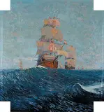 Gyrth Russell, The Armada, 1911, oil on canvas