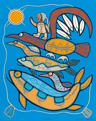 Roy Thomas, Wisdom Spirits #45/120, 2000, colour silkscreen on paper