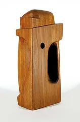 Peter Paul Ochs, Untitled - Abstract Column, wood sculpture