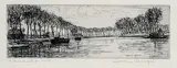Caroline Armington, Le Canal-Sluis, 1914, etching on paper