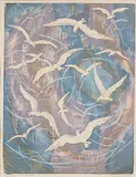 Annora Brown, Music in the Air #4/6, colour silkscreen on paper