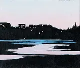 Leyda Campbell, Rat Lake, Yk., acrylic on canvas