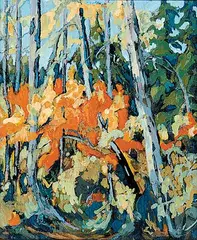 Rosemarie Gall, Fall Studio 2, acrylic on canvas board