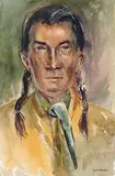 Janet Holly Middleton, Untitled - Portrait of a Young Man