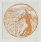 Catherine Moffat, Island Passage #21/30, etching on paper