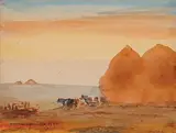 Owen P. Staples, The Prairie 1922, 1922, watercolour on paper