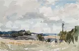 Edward Wesson, Untitled - Rural Landscape