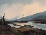 Karl E. Wood, September Afternoon - Sunwapta River