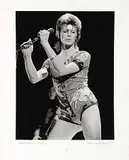 Barrie Wentzell, David Bowie - 1973 #6/50, 1973, black and white photograph on paper