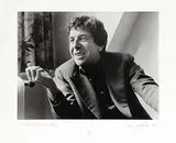 Leonard Cohen - 1974 #6/50 by Barrie Wentzell, 1974, black and white photograph on paper, sold Mar 2007
