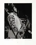 Bo Diddley - 1972 #6/50 by Barrie Wentzell, 1972, black and white photograph on paper, sold Mar 2007