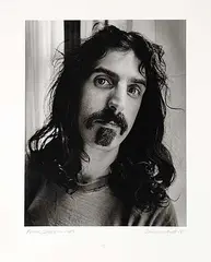 Barrie Wentzell, Frank Zappa - 1969 #6/50, 1969, black and white photograph on paper