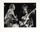 Steve Stills and Neil Young - 1974 #6/50 by Barrie Wentzell, 1974, black and white photograph on paper, sold Mar 2007
