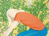 Alex Katz, Bicycle Rider #113/250, 1982, colour lithograph on paper