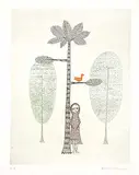 Keiko Minami, Untitled - Girl under a Tree #E.A.