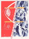 James Rosenquist, Flame Out for Picasso #P.P.8/15, 1973, colour lithograph on paper