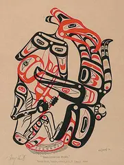 Tony Hunt, Transformation Mural #44/200, 1976, colour silkscreen on paper