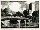 Margaret Shelton, Louise Bridge, Calgary #12/100
