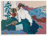 Duffy, Musicienne #25/250, colour silkscreen on paper