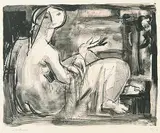 Jean-Paul Jérôme, Untitled - Figure #8/12, lithograph on paper