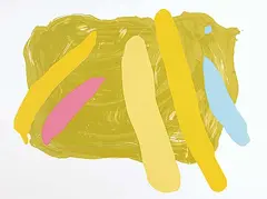 William Perehudoff, Tanagra 4 #16/30, 1984, colour silkscreen on paper