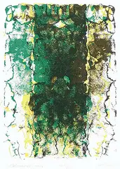 Jean McEwen, Colomne de Jour #152/250, 1974, colour lithograph on paper