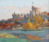 Berthe des Clayes, Windsor, pastel on paper