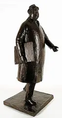 William Hadd McElcheran, The Mediator #8/9, 1996, bronze sculpture