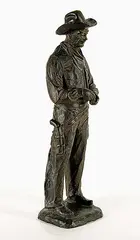 Leo Mol, Untitled - Cowboy #13/15, 1980, bronze sculpture