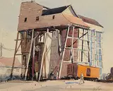 Llewellyn Petley-Jones, Old Grain Elevator, Oct. 27, 1931