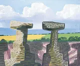 David Pugh, Hoodoo, 1980, acrylic on canvas