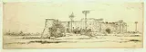 Robert Pilot, The Old Fort, Chambly, etching on paper