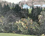 Deborah Lougheed Sinclair, Edelweiss Valley, 1983, acrylic on canvas