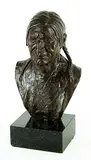 John Weaver, Old Sun #11/25, bronze sculpture on wood plinth