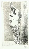 Henry Moore, Untitled - Abstract Form #15/50