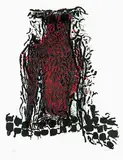 Jean Paul Riopelle, Hibou VI #22/75, 1970, colour lithograph on paper