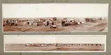 Edmond Auclair, Untitled - Two Views of Nanton, 1905, black and white photograph on paper