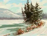 Mannie Gonsalves, Vermilion Lakes, Banff